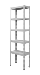 Kovový policový regál 2000 x 600 x 400 mm, nosnost police 335 kg