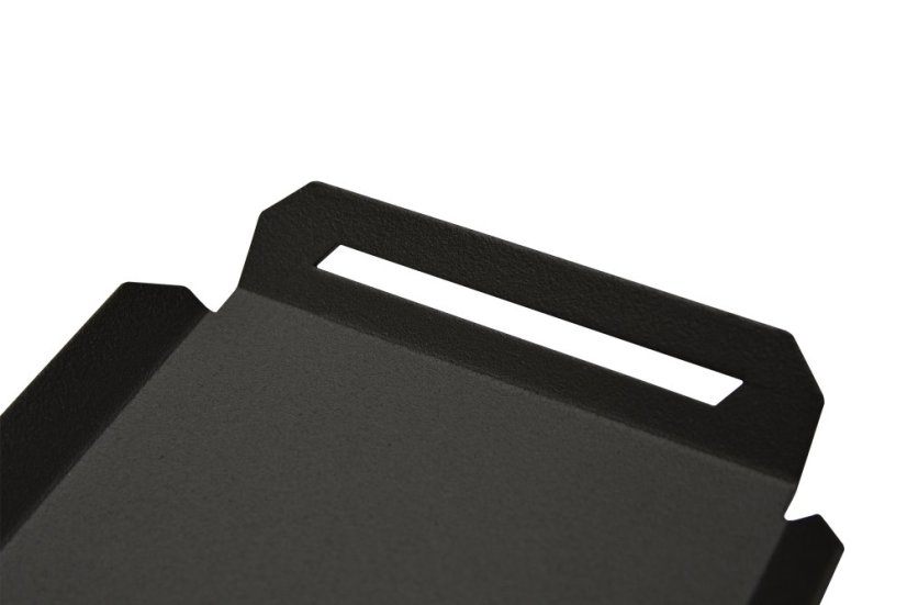 Servírovací hliníkový tácek stohovatelný černý