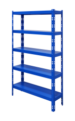 Kovový policový regál 1800 x 1000 x 400 mm, nosnosť police 335 kg