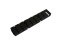 Kovový káblový organizér 440 mm - Farba: RAL 9005 čierna