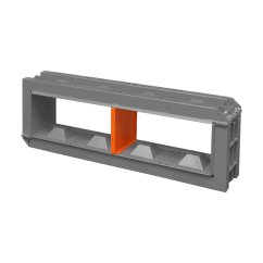 Dělicí příčka k formě na betonové bloky 400 x 400 mm