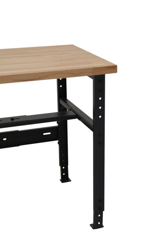 Dielenský stôl 1800 mm x 700 mm - Farba: RAL 7016 antracit, Povrchová úprava dosky: bez úpravy
