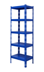 Kovový policový regál 1800 x 750 x 400 mm, nosnost police 335 kg