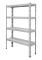 Kovový policový regál1500 x 1000 x 300 mm, nosnost police 335 kg