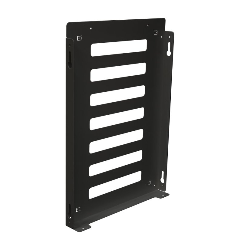 Kryt klimatizácie a jednotky tepelného čerpadla na stenu antracit veľ. S