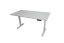 Polohovací stôl dvojmotorový 1600 x 800 mm - Farba dosky: buk, Farba podnože: šedá
