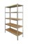 Kovový regál s MDF policami  1800 x 1200 x 450 mm, nosnosť police 125 kg