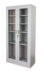 Kancelárska kovová skriňa presklená 1850 x 900 x 400 mm
