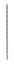 Stojina regálu 1800 mm
