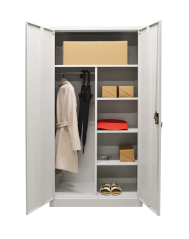 Šatní skříň kovová 1850 x 900 x 450 mm