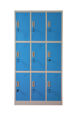 Šatní skříňka s 9 boxy 1850 mm x 900 mm x 400 mm