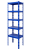 Kovový policový regál  2000 x 600 x 300 mm, nosnosť police 335 kg