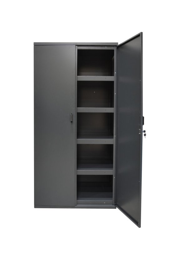 Dielenská kovová skriňa 2000 x 1000 x 600 mm, nosnosť police 335 kg