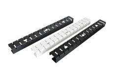 Kovový káblový organizér 750 mm