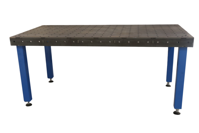 Zvárací stôl profi 2000 x 1000 x 100 mm čiastočne zvarený, 12 mm