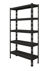 Kovový policový regál 1800 x 1000 x 300 mm, nosnosť police 335 kg