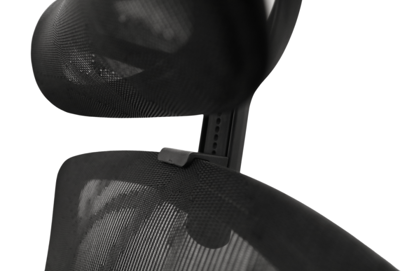 Ergonomická kancelářská židle síťovaná - Barva: černá