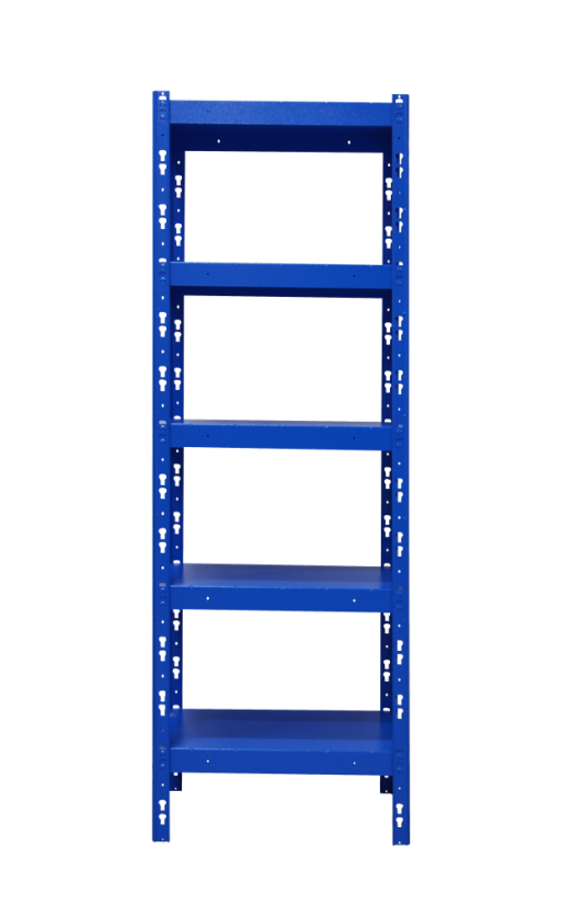 Kovový policový regál 1800 x 750 x 400 mm, nosnosť police 335 kg - Farba: RAL 7035 sivá, Počet polic: 4