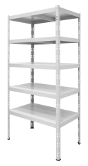 Kovový policový regál 2000 x 1000 x 600 mm, nosnosť police 335 kg
