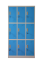 Šatníková skrinka s 9 boxmi 1850 mm x 900 mm x 400 mm - Farba: RAL 7035 sivá