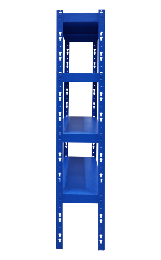 Kovový policový regál 1500 x 1000 x 400 mm, nosnost police 335 kg - Barva: RAL 7016 antracit, Počet polic: 4