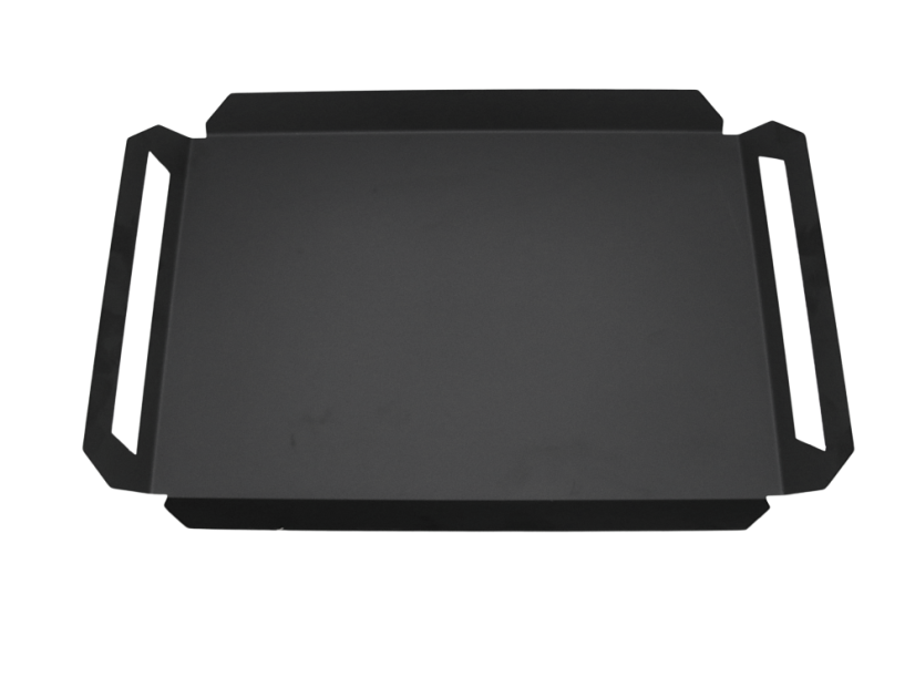 Servírovací hliníkový podnos 450 x 300 mm - Barva: RAL 9005 černá