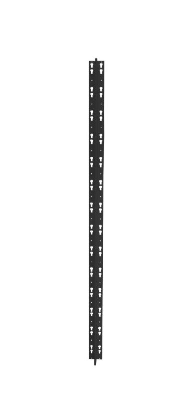 Dvojitá stojina regálu 1800 mm - Barva: RAL 7035 šedá