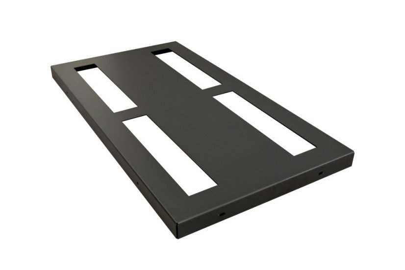 Kryt klimatizácie a jednotky tepelného čerpadla na stenu antracit veľ. S