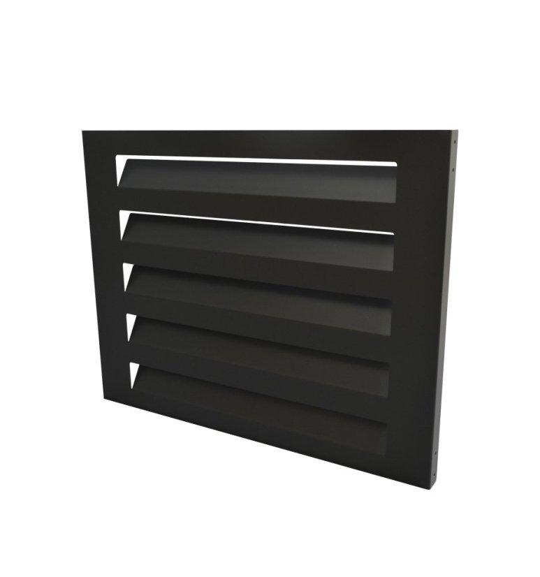 Kryt klimatizace a jednotky tepelného čerpadla přední/zadní - Barva: RAL 9010 bílá, Velikost: M