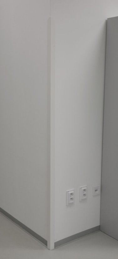 Ochranná lišta 1800 mm - Barva/Materiál: RAL 9005 černá