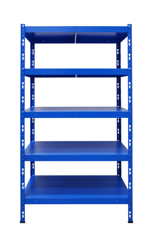 Kovový policový regál 1800 x 750 x 500 mm, nosnost police 335 kg - Barva: RAL 7016 antracit, Počet polic: 4
