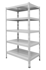 Kovový policový regál 1800 x 1000 x 500 mm, nosnosť police 335 kg