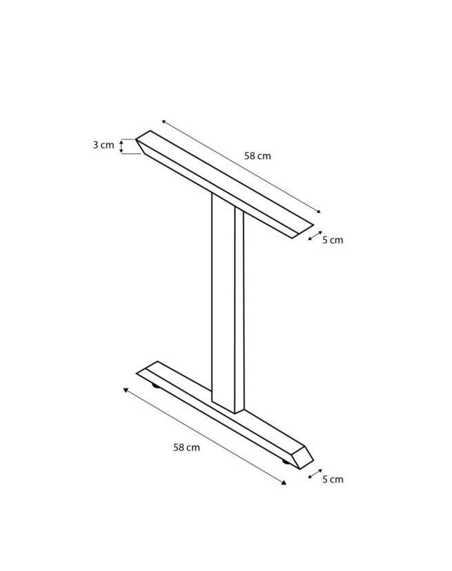 Kancelářský stůl 1400 x 700 mm - Barva desky: buk, Barva podnože: bílá