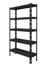 Kovový policový regál 1800 x 1000 x 300 mm, nosnost police 335 kg