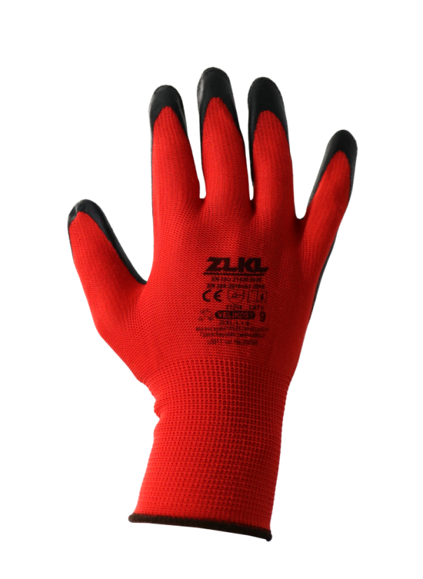 Pracovní rukavice červené
