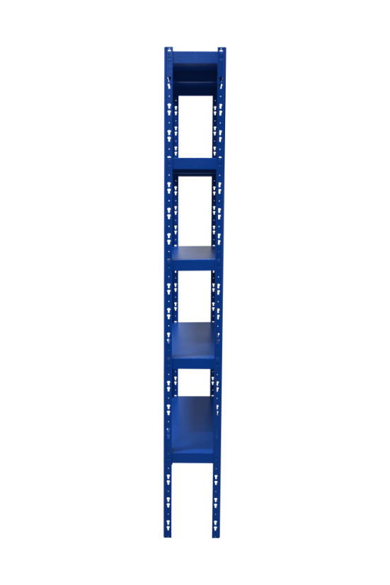 Kovový policový regál  2500 x 1000 x 300 mm, nosnosť police 335 kg - Farba: RAL 7016 antracit, Počet polic: 6