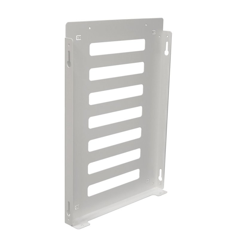 Kryt klimatizace a jednotky tepelného čerpadla boční - Barva: RAL 9010 bílá, Velikost: M