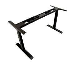 Dvoumotorová nastavitelná stolová podnož - černá Dvoumotorová nastavitelná stolová podnož - černá