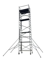 Pojazdné hliníkové lešenie 1350 mm 9/10 m