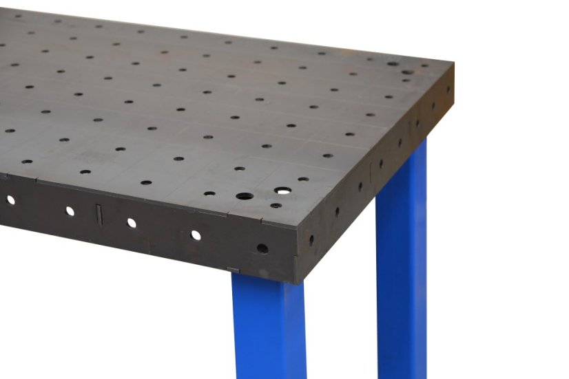 Zvárací stôl 1200 x 800 x 100 mm čiastočne zvarený, 6 mm