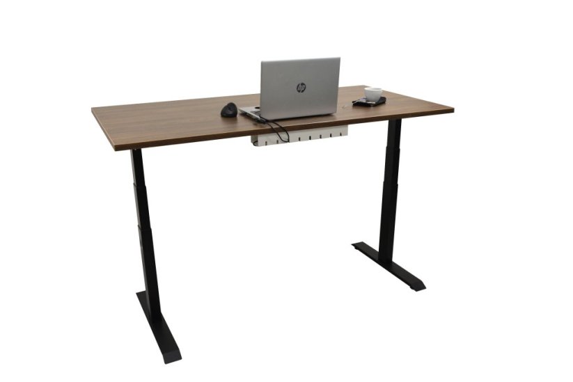 Kovový kabelový organizér 440 mm - Barva: Antracitová