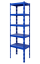 Kovový policový regál 2000 x 600 x 400 mm, nosnost police 335 kg - Barva: RAL 7035 šedá, Počet polic: 5