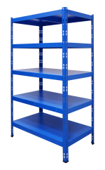 Kovový policový regál 1800 x 750 x 600 mm, nosnost police 335 kg