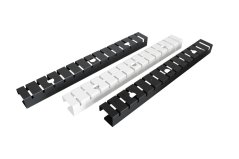 Kovový káblový organizér 750 mm