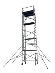 Pojízdné hliníkové lešení 1350 mm 9/10 m