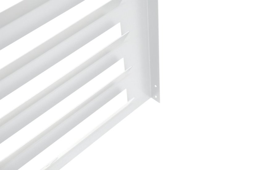 Kryt klimatizace a jednotky tepelného čerpadla přední/zadní - Barva: RAL 9010 bílá, Velikost: M