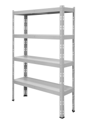 Kovový policový regál1500 x 1000 x 300 mm, nosnost police 335 kg