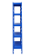 Kovový policový regál 1800 x 750 x 400 mm, nosnosť police 335 kg - Farba: RAL 7035 sivá, Počet polic: 4