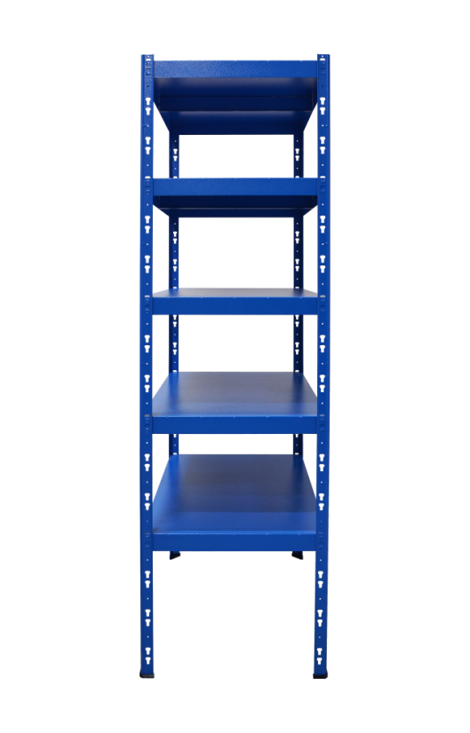 Kovový policový regál 2000 x 750 x 600 mm, nosnost police 335 kg - Barva: RAL 7035 šedá, Počet polic: 5