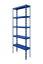 Kovový policový regál  2500 x 1000 x 300 mm, nosnosť police 335 kg - Farba: RAL 7016 antracit, Počet polic: 6